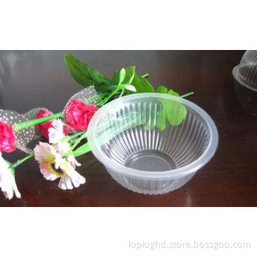Plastic Disposable Dessert Cups With Round Bowl 200ml 9.5x5